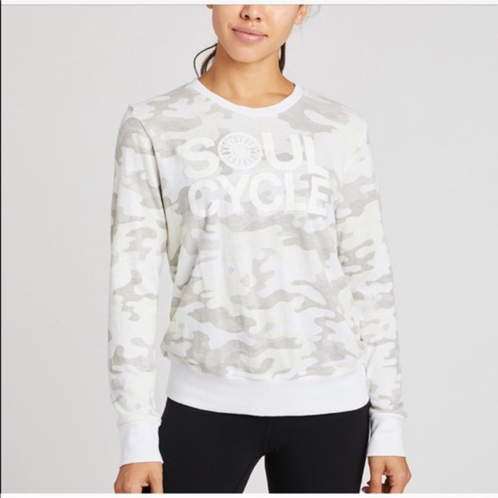 Soulcycle Camo Sweatshirt